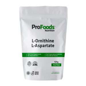 L Ornithine L Aspartate Powder 125g Front