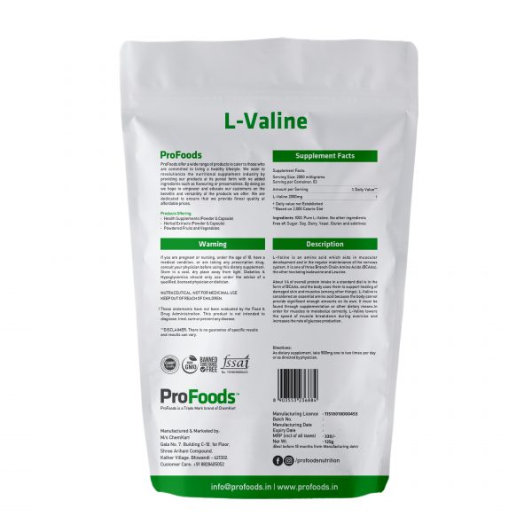 L-Valine-125g-back