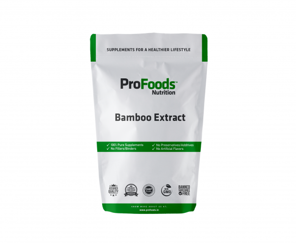 Bamboo Extract Profoods Front Packaging Mockup