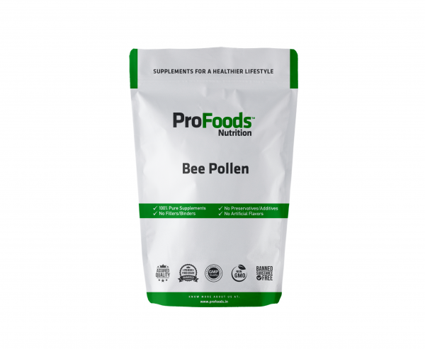 Bee Pollen Profoods Front Packaging Mockup