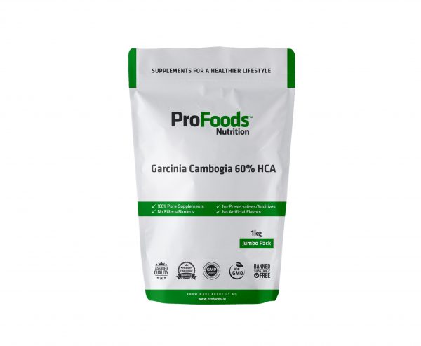 Garcinia Cambogia 60% HCA Profoods Front Packaging Mockup 1kg